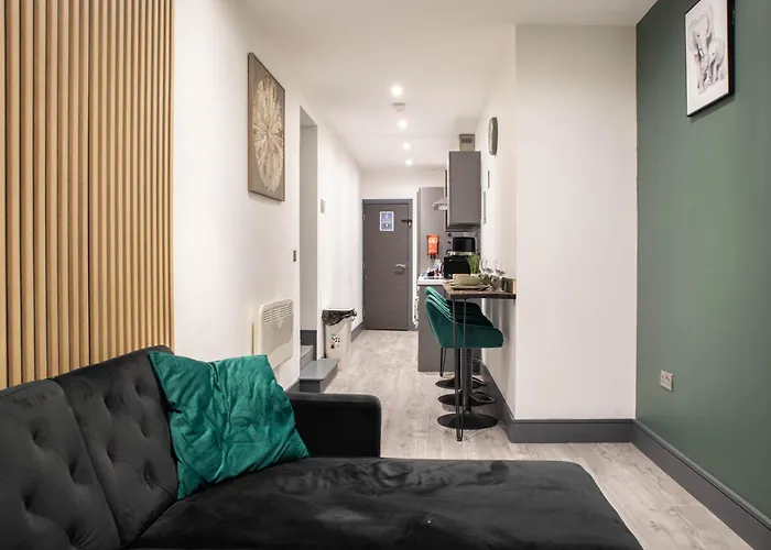 Centre With Super King Bed Fully Equipped Perfect For Long 公寓 *